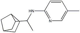 N-(1-{bicyclo[2.2.1]heptan-2-yl}ethyl)-5-methylpyridin-2-amine Struktur