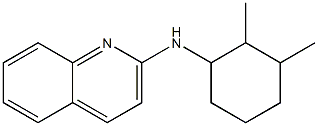 N-(2,3-dimethylcyclohexyl)quinolin-2-amine Struktur