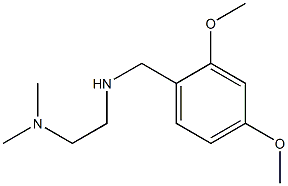 N'-(2,4-dimethoxybenzyl)-N,N-dimethylethane-1,2-diamine Struktur