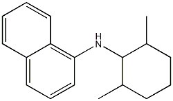 N-(2,6-dimethylcyclohexyl)naphthalen-1-amine Struktur