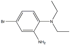 N-(2-amino-4-bromophenyl)-N,N-diethylamine Struktur