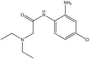 N-(2-amino-4-chlorophenyl)-2-(diethylamino)acetamide Struktur