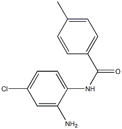 N-(2-amino-4-chlorophenyl)-4-methylbenzamide Struktur