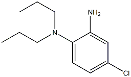 N-(2-amino-4-chlorophenyl)-N,N-dipropylamine Struktur