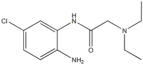 N-(2-amino-5-chlorophenyl)-2-(diethylamino)acetamide Struktur