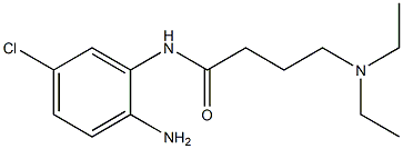 N-(2-amino-5-chlorophenyl)-4-(diethylamino)butanamide Struktur