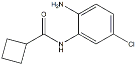 N-(2-amino-5-chlorophenyl)cyclobutanecarboxamide Struktur