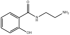 N-(2-aminoethyl)-2-hydroxybenzamide Struktur