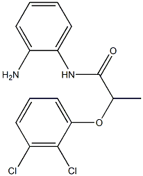 N-(2-aminophenyl)-2-(2,3-dichlorophenoxy)propanamide Struktur