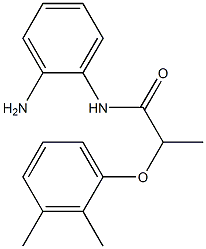 N-(2-aminophenyl)-2-(2,3-dimethylphenoxy)propanamide Struktur