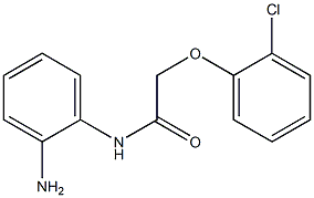 N-(2-aminophenyl)-2-(2-chlorophenoxy)acetamide Struktur