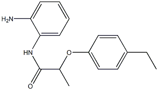 N-(2-aminophenyl)-2-(4-ethylphenoxy)propanamide Struktur