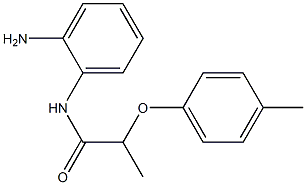 N-(2-aminophenyl)-2-(4-methylphenoxy)propanamide Struktur