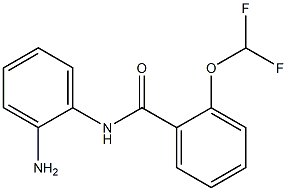 N-(2-aminophenyl)-2-(difluoromethoxy)benzamide Struktur