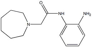 N-(2-aminophenyl)-2-azepan-1-ylacetamide Struktur