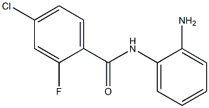 N-(2-aminophenyl)-4-chloro-2-fluorobenzamide Struktur