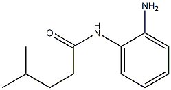 N-(2-aminophenyl)-4-methylpentanamide Struktur