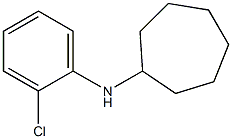 N-(2-chlorophenyl)cycloheptanamine Struktur