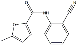 N-(2-cyanophenyl)-5-methylfuran-2-carboxamide Struktur