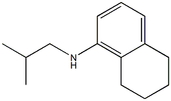 N-(2-methylpropyl)-5,6,7,8-tetrahydronaphthalen-1-amine Struktur