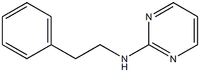 N-(2-phenylethyl)pyrimidin-2-amine Struktur