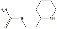 N-(2-piperidin-2-ylethyl)urea Struktur