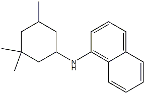 N-(3,3,5-trimethylcyclohexyl)naphthalen-1-amine Struktur