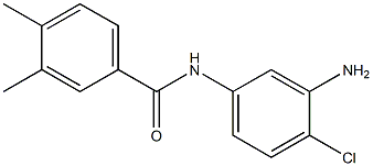 N-(3-amino-4-chlorophenyl)-3,4-dimethylbenzamide Struktur