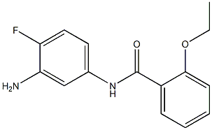 N-(3-amino-4-fluorophenyl)-2-ethoxybenzamide Struktur