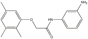 N-(3-aminophenyl)-2-(2,3,5-trimethylphenoxy)acetamide Struktur