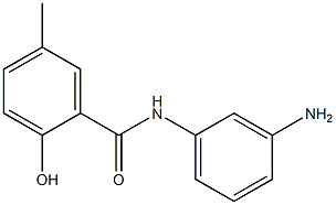 N-(3-aminophenyl)-2-hydroxy-5-methylbenzamide Struktur