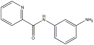 N-(3-aminophenyl)pyridine-2-carboxamide Struktur