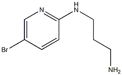 N-(3-aminopropyl)-N-(5-bromopyridin-2-yl)amine Struktur