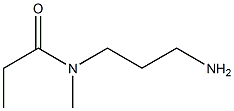 N-(3-aminopropyl)-N-methylpropanamide Struktur