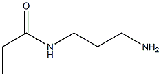 N-(3-aminopropyl)propanamide Struktur