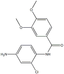 N-(4-amino-2-chlorophenyl)-3,4-dimethoxybenzamide Struktur