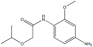 N-(4-amino-2-methoxyphenyl)-2-(propan-2-yloxy)acetamide Struktur