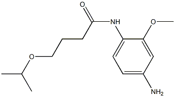 N-(4-amino-2-methoxyphenyl)-4-(propan-2-yloxy)butanamide Struktur