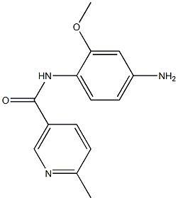 N-(4-amino-2-methoxyphenyl)-6-methylnicotinamide Struktur