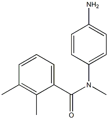 N-(4-aminophenyl)-N,2,3-trimethylbenzamide Struktur