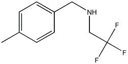 N-(4-methylbenzyl)-N-(2,2,2-trifluoroethyl)amine Struktur