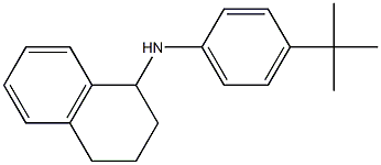 N-(4-tert-butylphenyl)-1,2,3,4-tetrahydronaphthalen-1-amine Struktur