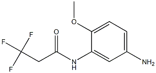 N-(5-amino-2-methoxyphenyl)-3,3,3-trifluoropropanamide Struktur