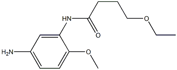 N-(5-amino-2-methoxyphenyl)-4-ethoxybutanamide Struktur