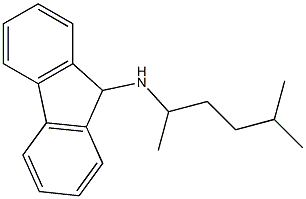 N-(5-methylhexan-2-yl)-9H-fluoren-9-amine Struktur