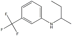 N-(butan-2-yl)-3-(trifluoromethyl)aniline Struktur