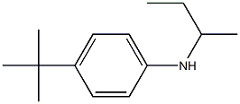 N-(butan-2-yl)-4-tert-butylaniline Struktur