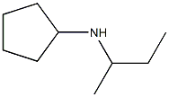 N-(butan-2-yl)cyclopentanamine Struktur