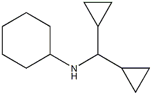 N-(dicyclopropylmethyl)cyclohexanamine Struktur