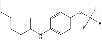 N-(heptan-2-yl)-4-(trifluoromethoxy)aniline Struktur